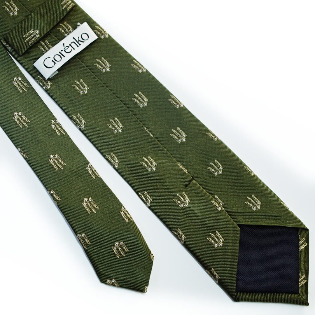TIE | OLIVE GREEN