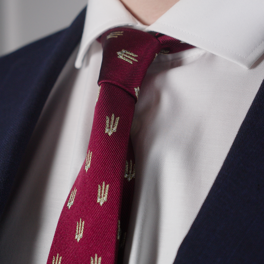 КРАВАТКА | БАГРЯНИЙ ЧЕРВОНИЙ