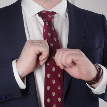 КРАВАТКА | БАГРЯНИЙ ЧЕРВОНИЙ