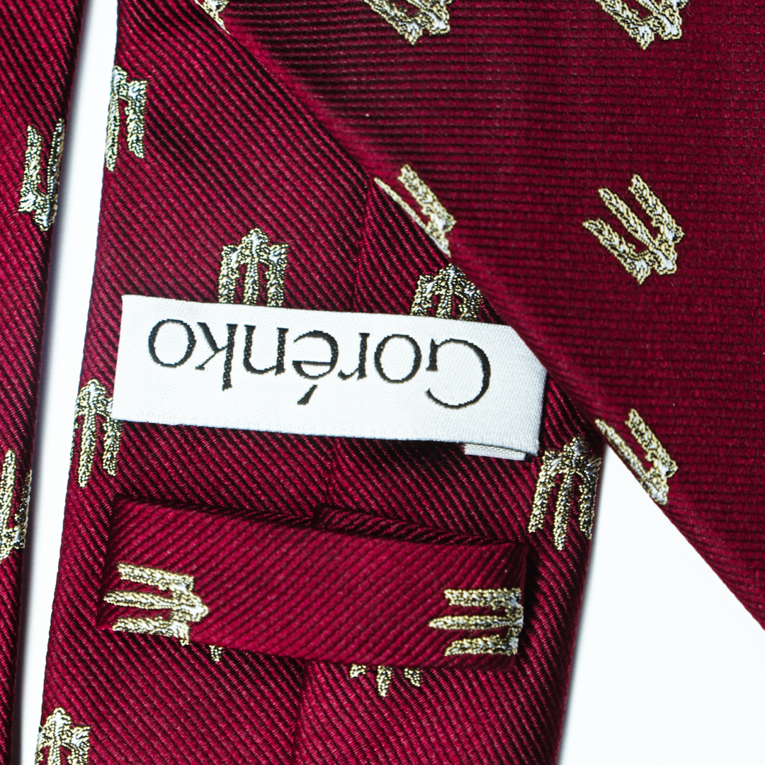 КРАВАТКА | БАГРЯНИЙ ЧЕРВОНИЙ
