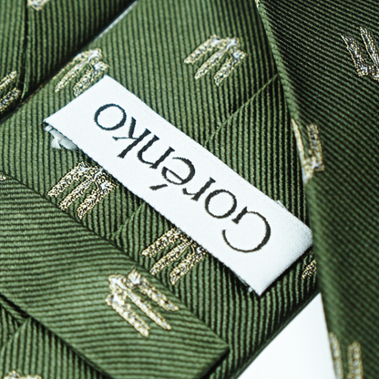 КРАВАТКА | ОЛИВКОВИЙ ЗЕЛЕНИЙ