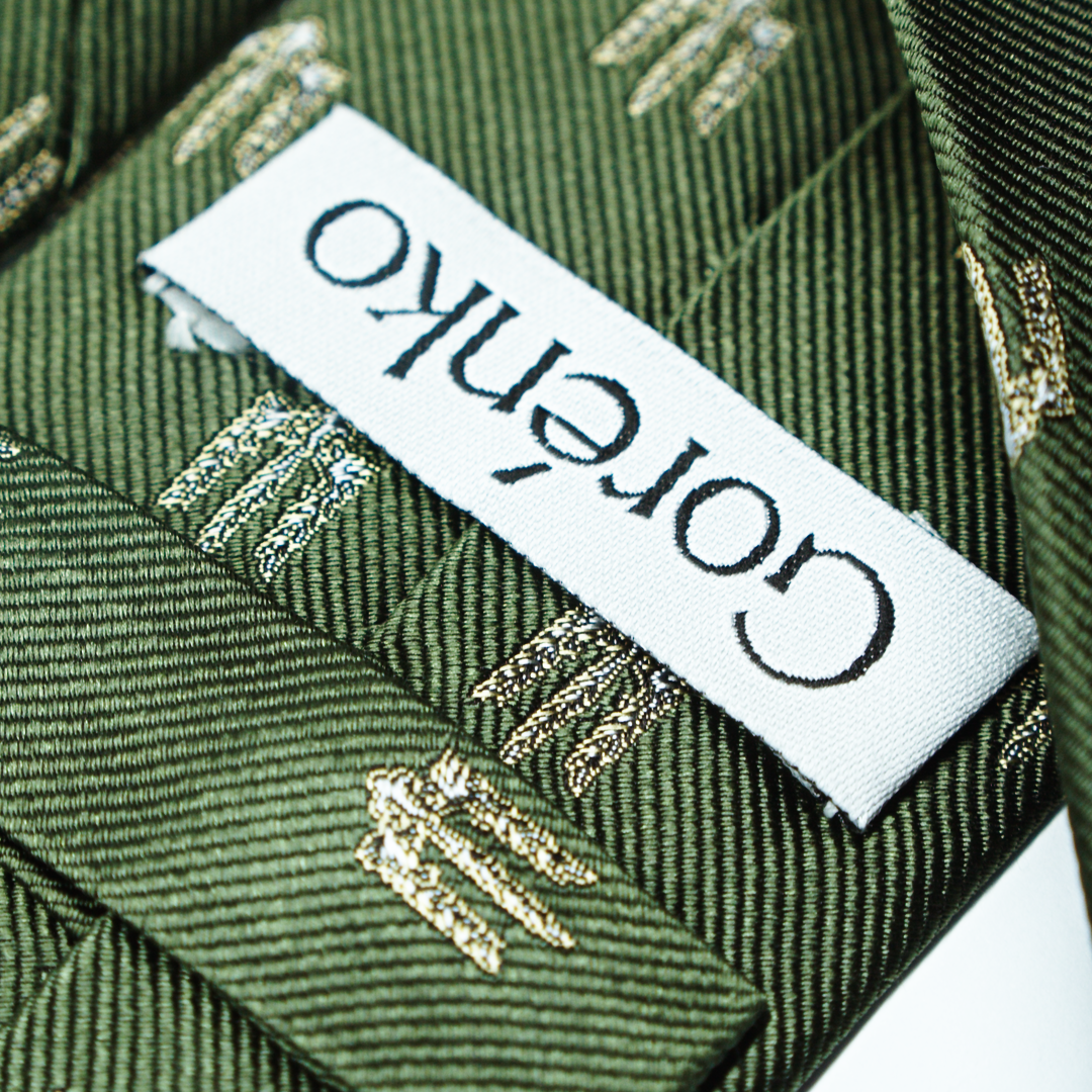 КРАВАТКА | ОЛИВКОВИЙ ЗЕЛЕНИЙ