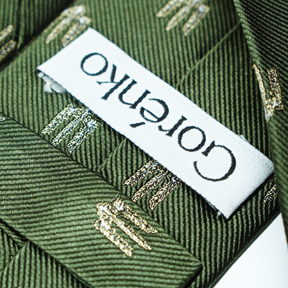 КРАВАТКА | ОЛИВКОВИЙ ЗЕЛЕНИЙ