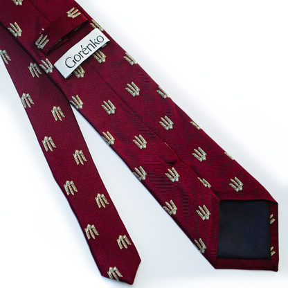 КРАВАТКА | БАГРЯНИЙ ЧЕРВОНИЙ