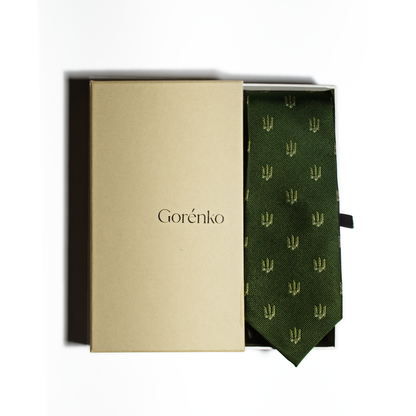 КРАВАТКА | ОЛИВКОВИЙ ЗЕЛЕНИЙ